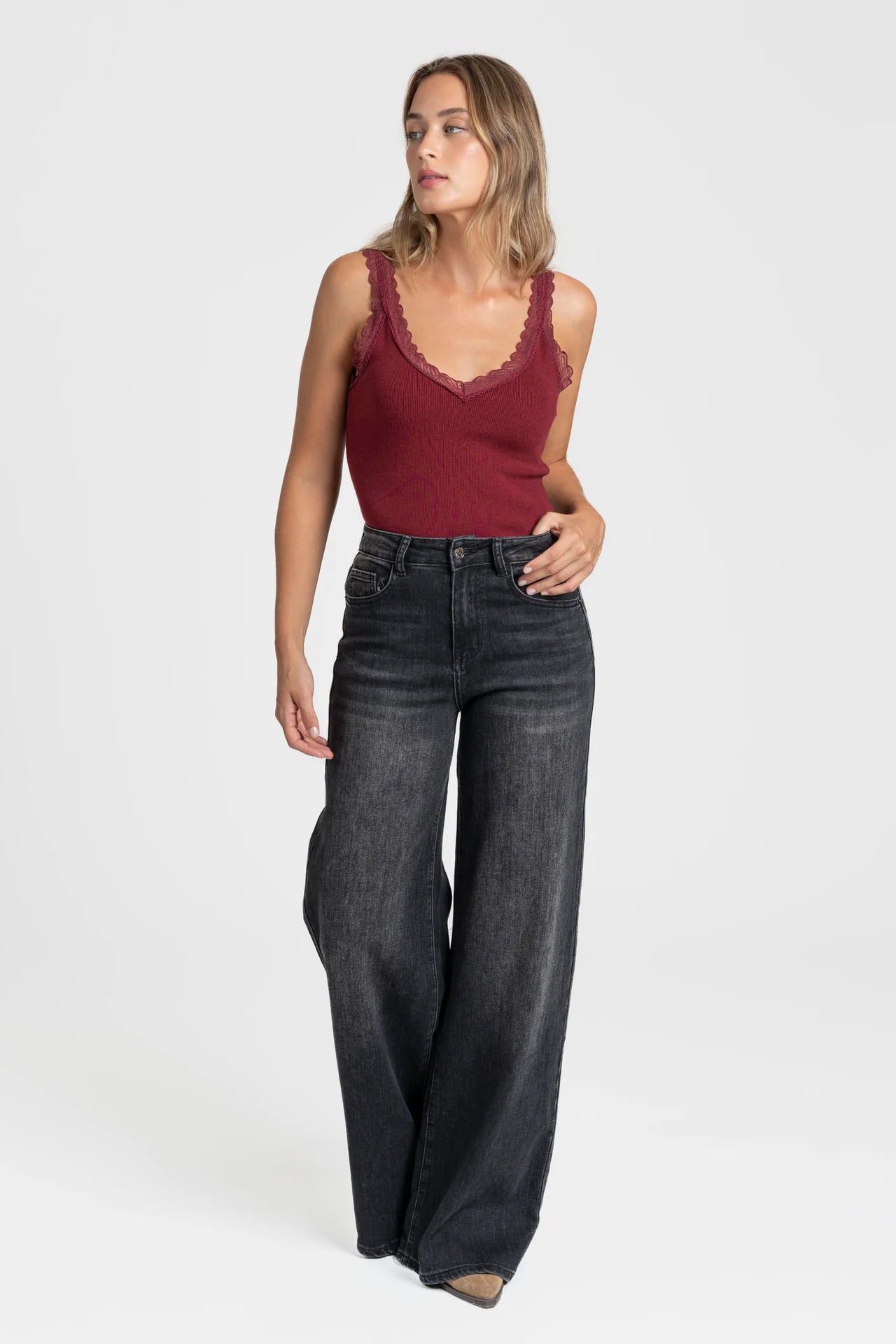 Pantalón denim 70,s