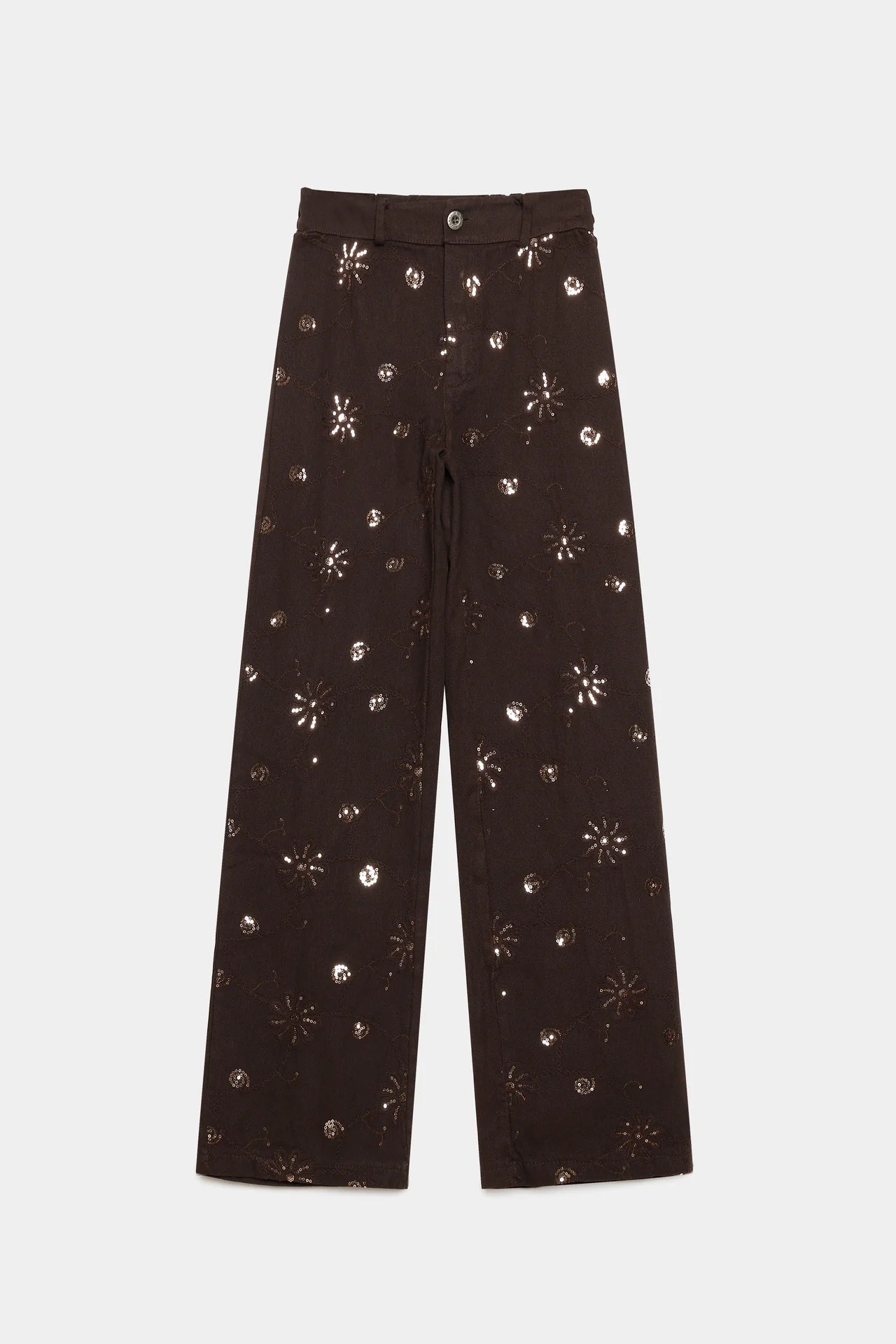 Pantalón denim chocolate gli