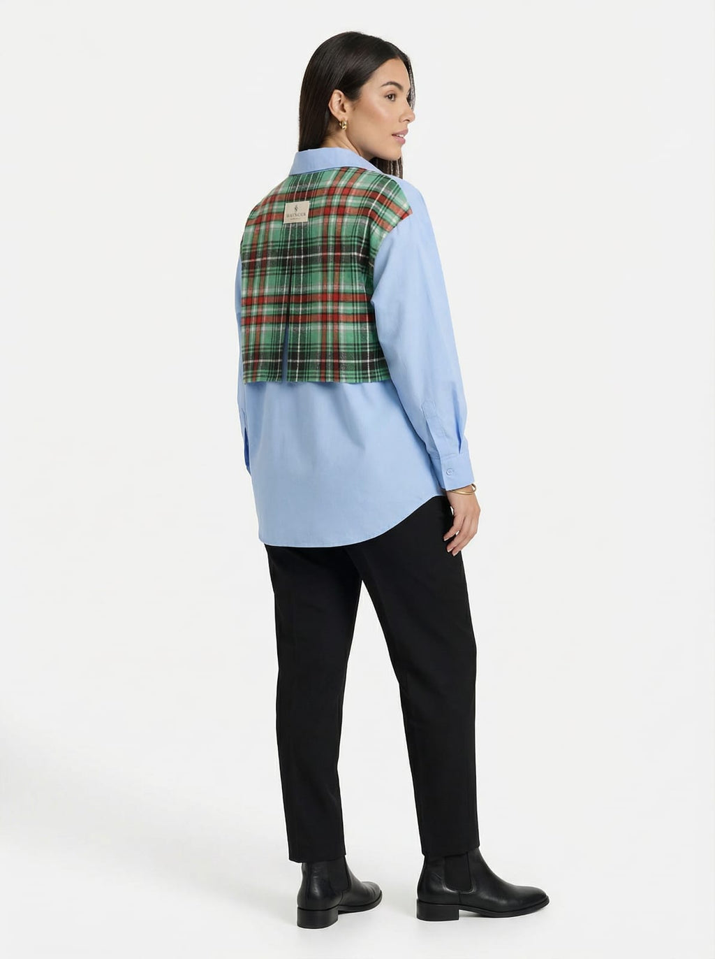 Blusa Javier cuadro - maticescollection