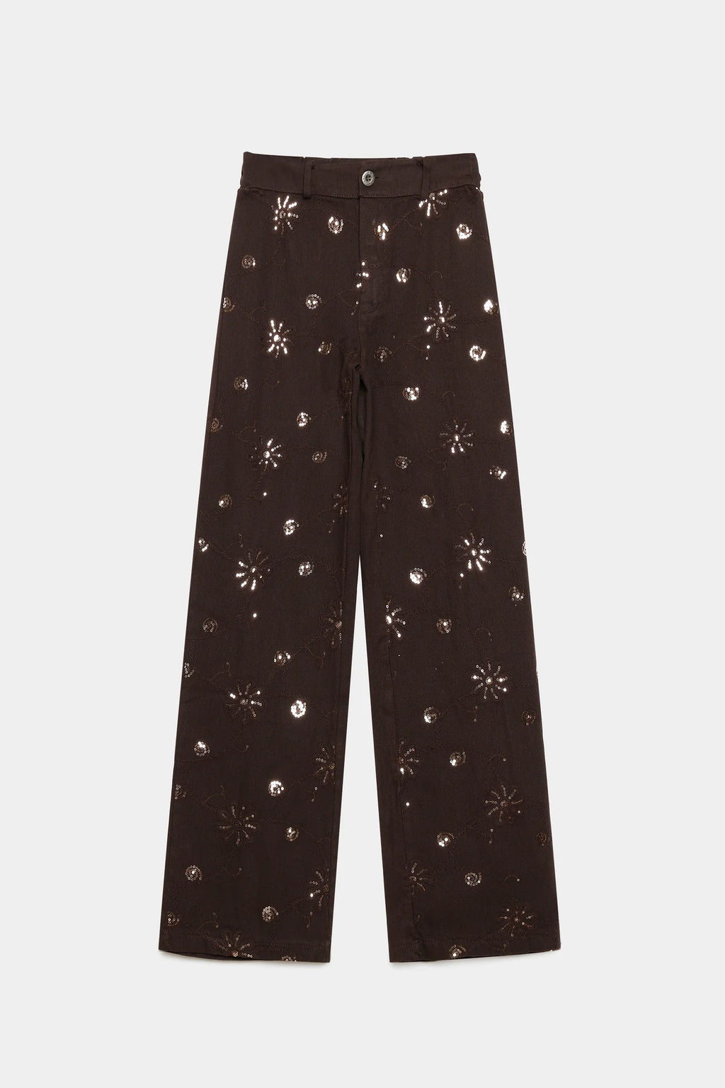 Pantalón denim chocolate gli